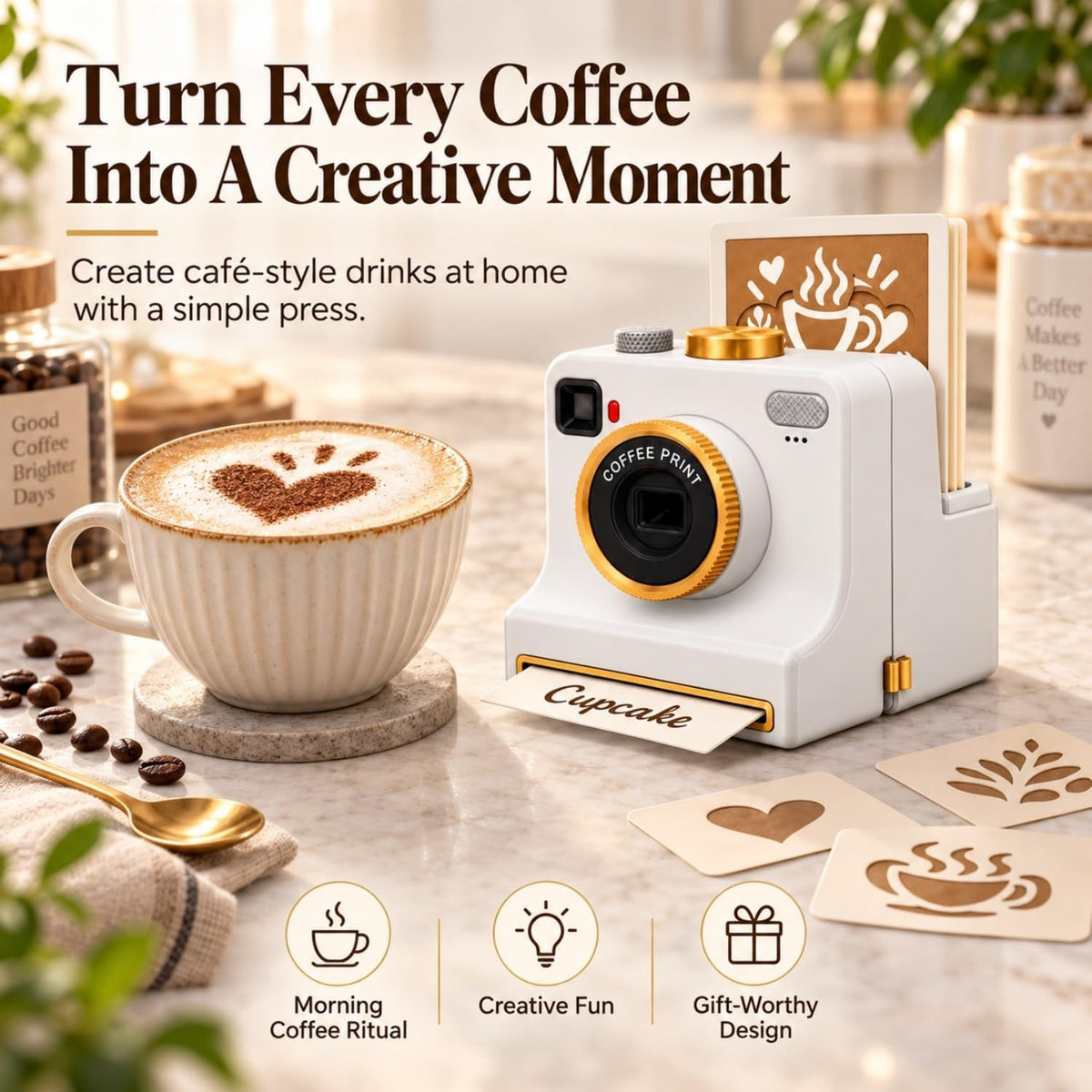 Latte Art Camera Coffee Printer