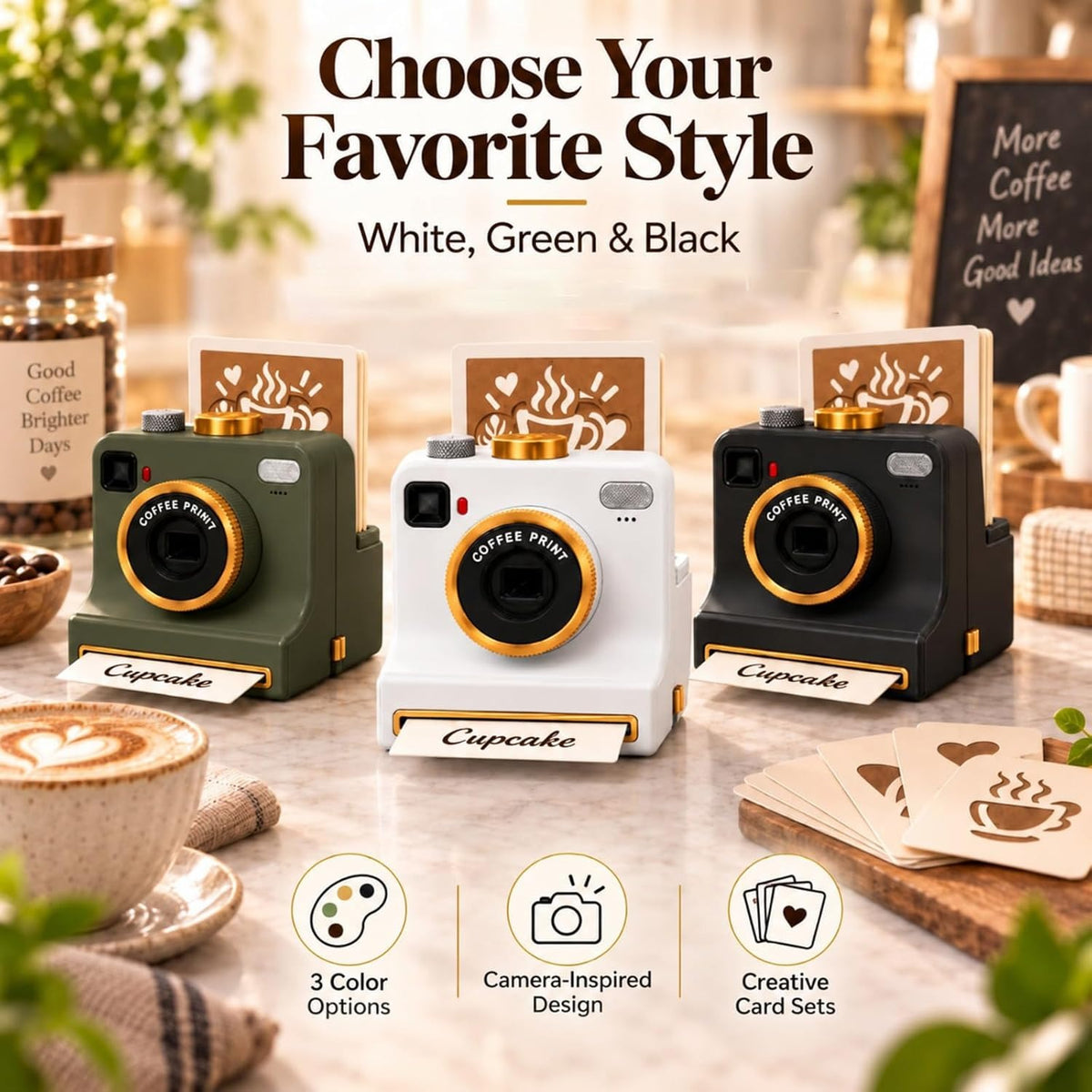 Latte Art Camera Coffee Printer